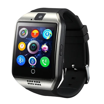 Udendørs sports-Q18 smart ur skridttæller, mobiltelefon, alarm kamera støtte TF Kort Bluetooth smart Ur til Android, IOS Telefon