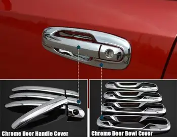 Udvendige Bilens Dørhåndtag Dækker For Buick Chevrolet Lacetti Optra Daewoo Nubira Suzuki Forenza Holden Chrome Mærkat Tilbehør