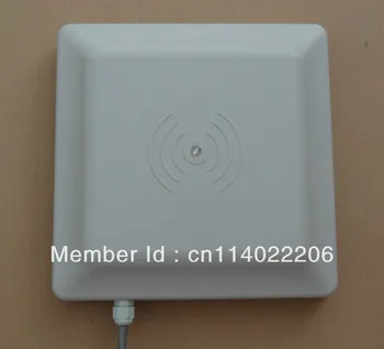 UHF RFID-læser 6m lang række læseren ,RS232/485 med Wiegand +Gratis SDK (FCC godkendt)