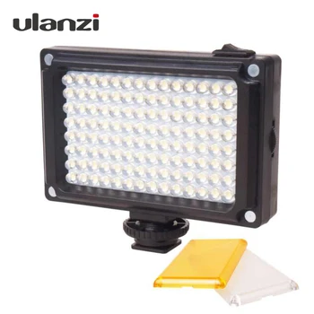 Ulanzi 112 LED-Telefonen Video Lys Fotografiske Belysning til Youtube Live Streaming Dæmpbare LED-Lampe Bi-farve Temperatur for iPh