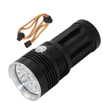 Ultra Lyse LED Lommelygte 14 x XML T6 LED High Power 18650 Fakkel Bærbare Taktisk Lommelygte 3 Modes Lys Camping og Jagt