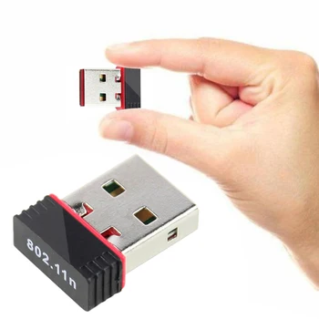 Ultra-små 150Mbps Wireless WiFi Mini USB-Adapter Netværk LAN-Kort 802.11 n/g/b USB2.0 plug-netværkskort