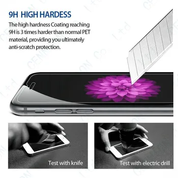 Ultra Tynd 0.26 mm 2,5 D 9H Hærdet Glas Skærm Protektor til iPhone X 8 plus 7 6s plus 6s 6 5s 4s 100pcs ingen retail pakke