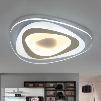 Ultra-tynd Acryl Moderne led-loftsbelysning til stue, soveværelse hjem Belysning loftslampe hjem lysarmaturer 85-265V