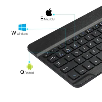 Ultra Tynd Smart Folio Læder Taske Cover Stand Til Samsung Galaxy Tab S2 9.7 T810 T815 Tablet +Trådløst Bluetooth Tastatur