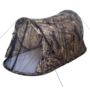 Ultralette bærbare udendørs camping telt automatisk enkelt person regntæt vindtæt camouflage telt