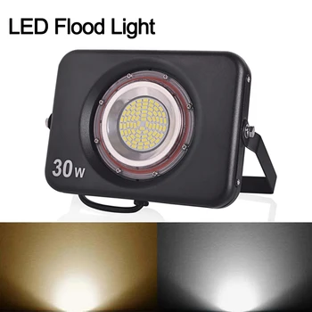 Ultratynde LED Projektør 220V 240V LED floodlight 10W 20W 30W-50W Reflektor LED Spotlight Udendørs Belysning Vandtæt IP67