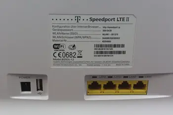 Ulåst Huawei B593 B593s-12 4G LTE Router-4G Router(plus antenne) med Sim-CardSlot 4G LTE WiFi Router med 4 Lan-Port PKB310