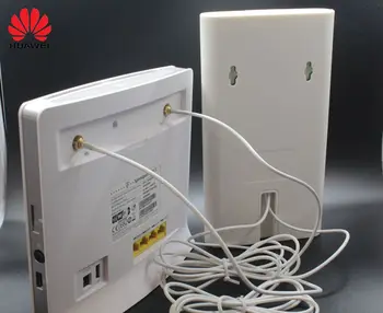 Ulåst Huawei B593 B593s-12 Plus Antenne 4G LTE-150Mbps CPE Router med Sim-CardSlot 4G LTE WiFi Router med 4 Lan-Port PKB310