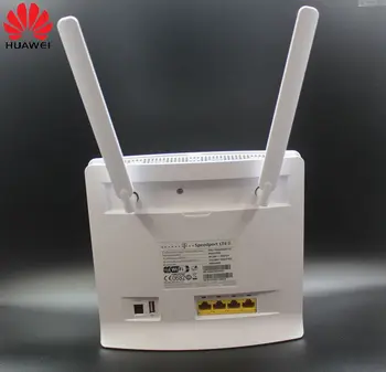 Ulåst Huawei B593 B593u-12 Plus Antenne 4G LTE-hastighed på 100 mbps CPE Router med Sim-Kort Slot 4G LTE Router med 4 Lan-Port PK B310
