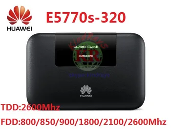 Ulåst huawei e5770 router 4g rj45 4g wifi-router, ethernet lte router rj45-power bank 5200mah Mobile WiFi Pro PK E5771 E5885