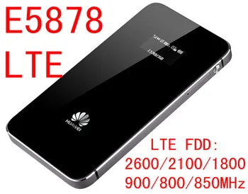 Ulåst Huawei E5878s-32 4g lte wifi router E5878 lte 4g, 3g dongle 150Mbps FDD 4g lte MiFi mobile router pk E589 e5776 b593
