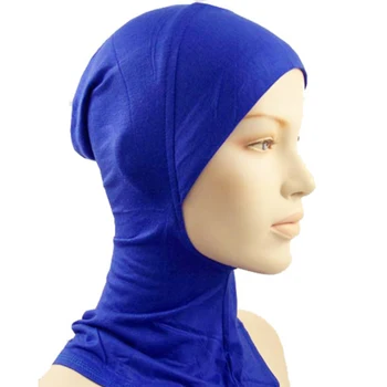 Under Halstørklæde, Hat Cap Knogle Bonnet Islamiske Hijab Hoved Slid Hals Dække Muslimske FS99