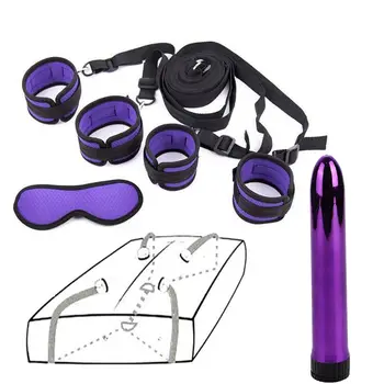Under Sengen Bondage Sex Legetøj til Par Vibrator Sæt Flirt Massage Eye Mask,G spot Vibrator Sex Stimulator Produkter til Kvinder