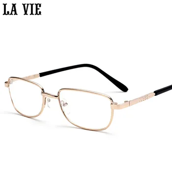 Unisex Presbyopi Eyewear Briller til Læsning Fuld Rim Metal Ramme Retro Briller med Sagen Gafas +1.0~ 4.0 Dioptri LV002