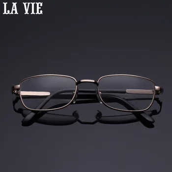 Unisex Presbyopi Eyewear Briller til Læsning Fuld Rim Metal Ramme Retro Briller med Sagen Gafas +1.0~ 4.0 Dioptri LV002