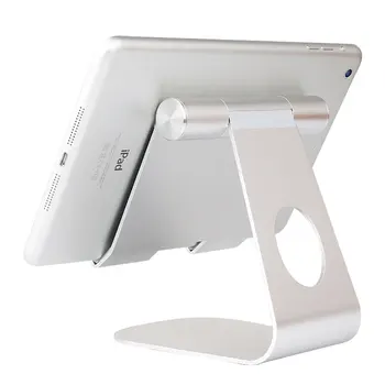 Universal Aluminium Tablet, Står for Apple iPad beslag Senior Metal Støtte til iphone x/8 mipad samsung Galaxy tab stand holder
