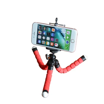 Universal Mobiltelefon Trefod Indehaveren Mount Monopod til din Smartphone-iPhone 5 5s Samsung s3 s5 xiaomi mi4 redmi Alle cell