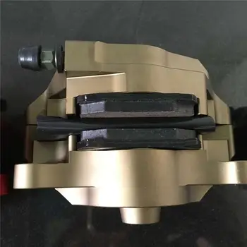 Universal Motorcykel ændring Bageste CNC bremse Caliper pumpen under dobbelt pistion hul 8,5 cm små krabber bremsekalibre magt