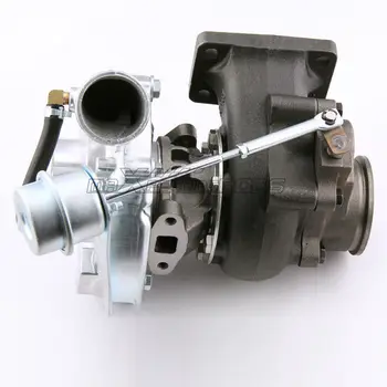 Universal Turbo T3 T4 T04E A/R .50/R .63 V-band Olie 2.0-3.5 L AR/73 TRIM 420HP Turbine Kompressor V-Band Flange Turbolader