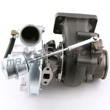 Universal Turbo T3 T4 T04E A/R .50/R .63 V-band Olie 2.0-3.5 L AR/73 TRIM 420HP Turbine Kompressor V-Band Flange Turbolader