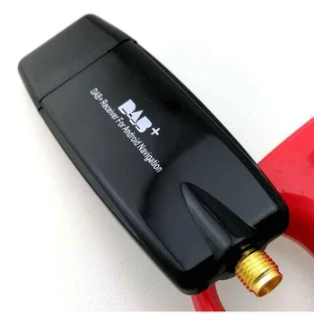 Universal USB 2.0 Digital DAB+ Radio Tuner Modtager Antenne Antenne BOX til Android 7.1/6.0/5.1/4.4 Car Radio i Europa lande