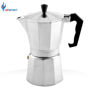 Upspirit Nye 120 ML/240ML Aluminium Moka Og Pot Pres Maskine Pot Og Kaffefaciliteter Europæiske Standard El-Espresso Potter