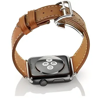 Ur Armbånd Til Apple Watch Series i Ægte Læder Rem For herm Apple Ur Band-Serien 1 2 3 iwatch 38 42mm Watchbands