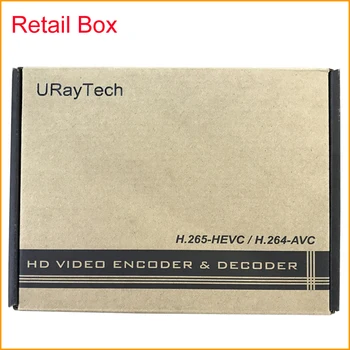 URay HEVC H. 265 HD 3G-SDI-IP-Video Encoder WiFi SDI-Streaming Encoder Trådløse SDI RTMP RTSP-Senderen H265 H264