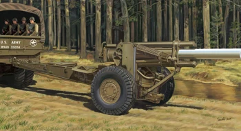 Usa 155mm haubits M1A1 Samling model 1/35