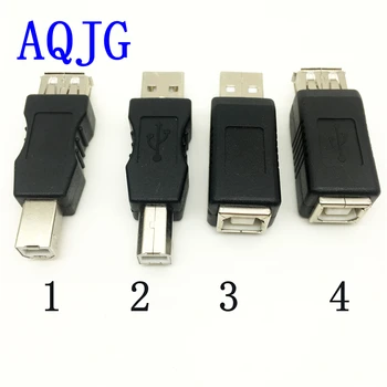 USB 2.0-EN Kvinde til USB-B printer print converter adapter mandlige og kvindelige USB-stik USB 2.0-stik AQJG