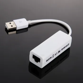 USB 2.0 til 100Mbps Ethernet-Adapter, USB 2.0 til RJ45 Lan-Netværk Ethernet-Adapter-Kort Til Mac OS, Android Tablet pc Win 7 8 XP