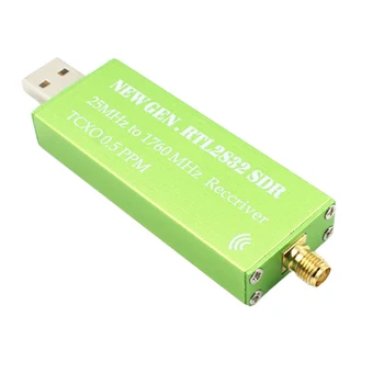 USB-Adapter RTL-SDR RTL2832U + R820T2 w/ 1 PPM TCXO Tuner Stick Modtager Oscillator