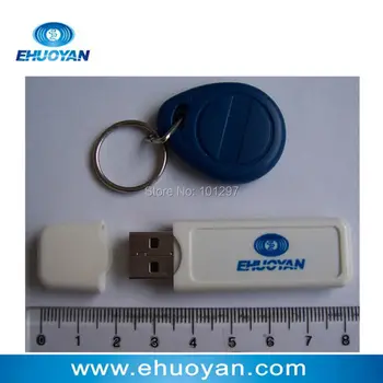 USB-Dongle Efterligne Tastatur 13.56 Mhz ISO 14443 EN NFC-Læser Rfid-Android, iPad, Tablet, Mobil+2tags