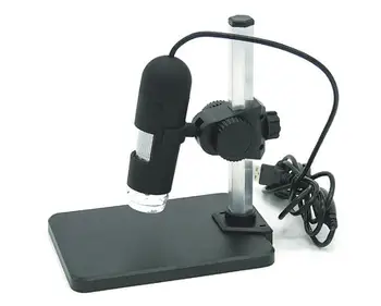 USB-Mikroskop-1 pc-LEDs Digitale Bærbare Mikroskop Med Base 1000X Elektronisk Mikroskop Lift Stå Gave Lodning Mikroskop.