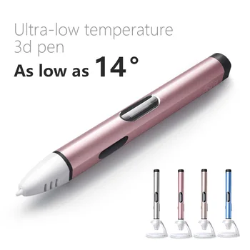USB-stik 3d printet pen 3d penne lav temperatur version PCL-15 farver*10m Smart 3d-Print-pen 3 d model tegning pen Bedste Gaver