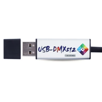 USB til DMX-Interface Adapter LED DMX512 Studio Computer PC Fase Belysning Controller Lysdæmper