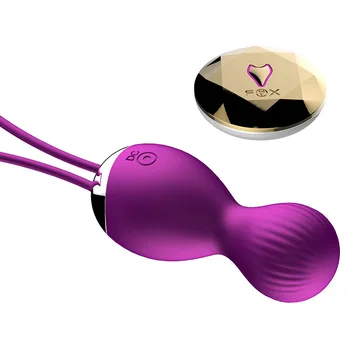 USB-Vibrerende Æg Kvindelige Vaginal Kegel Stramning træningsbold Silikone Hoppe Æg Ben Wa Bolde Vibratorer Sex Legetøj til Kvinder
