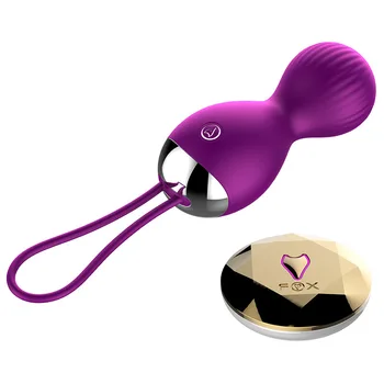 USB-Vibrerende Æg Kvindelige Vaginal Kegel Stramning træningsbold Silikone Hoppe Æg Ben Wa Bolde Vibratorer Sex Legetøj til Kvinder