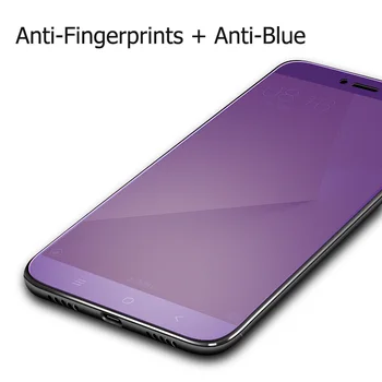 UVR Anti-Fingeraftryk Mat Frosted Hærdet Glas til Xiaomi Redmi 5A Anti Blå lysstråle Screen Protector Film Ingen Fingeraftryk