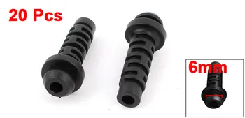 UXCELL 20Pcs 25X6x3mm Micro Gummi trækaflastning Ledningen Boot Protector Kabel-Ærme Slange Til Mobil Oplader boot | wire