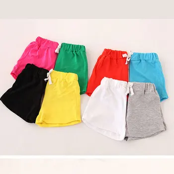 V-TRÆ Sommer mode drenge shorts candy farve sports Shorts til piger bomuld børn casual shorts til børn, beach shorts