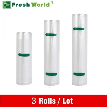 Vakuum Emballage Ruller For Fødevarer Vakuum Sealer Taske Opbevaring Saran Wrap Gratis Køkken Mad Vaccum Ruller