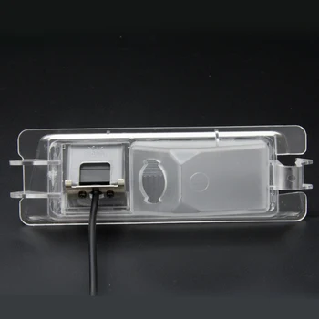 Vandtæt 4 LED-bakkamera BackUp Reverse Parkering Kamera til Nissan Marts Renault Logan Renault Sandero W