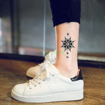 Vandtæt Midlertidig Tatovering gamle Klassiske totem stjernede tatto klistermærker flash tatoo falske tatoveringer til pige mænd