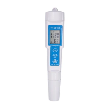 Vandtæt PH-Pen Meter Protable Digital PH-Tester for Aquarium Pool, Vand, Vin, Urin Laboratorium Automatisk Kalibrering 30%off