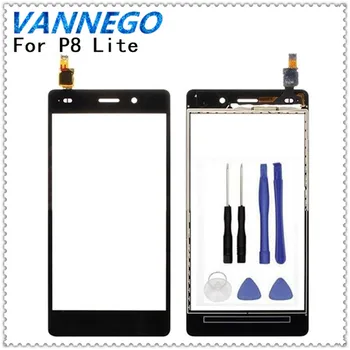 Vannego Nye 5,0 tommer Sensor touch screen For Huawei P8 Lite TouchScreen Perfekt Reparere Dele Touch Screen Glas +Logo