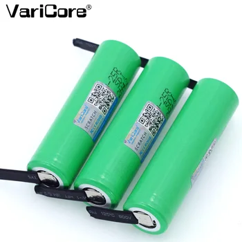 VariCore nye originale 18650 batterier 2500mAh INR1865025R 3,6 V udledning 20A dedikeret Batteri+DIY nikkel ark