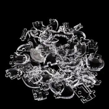 Varmt! 3D Crystal Puslespil DIY Puslespil Samling Model Gave Toy Kraniet Skelet Nye Salg