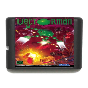 Vectorman 16 bit MD Game Card Til Sega Mega Drive Til Genesis